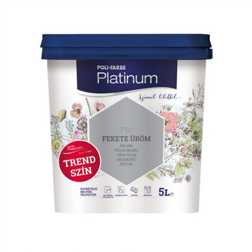 Platinum fekete üröm f50 5l