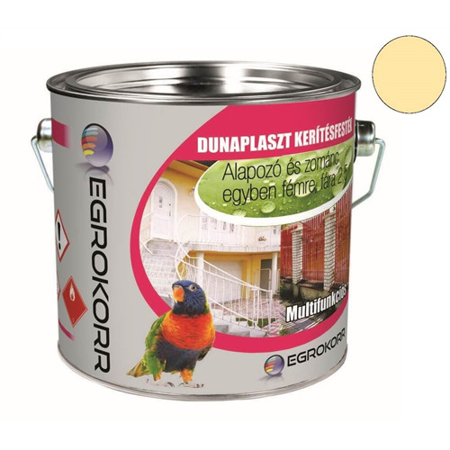 Dunaplast kerítésfesték 420 krém 2,5 L