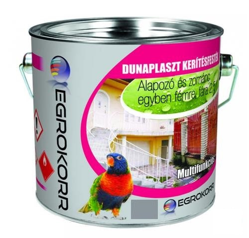 Dunaplast kerítésfesték 7001 szürke 2,5 L