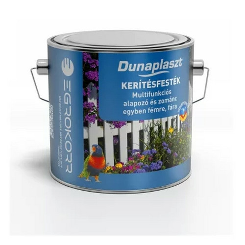 Dunaplast kerítésfesték 600 zöld 2,5 L