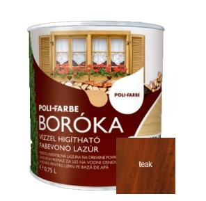 Boróka vastaglazúr teak 0,75 L