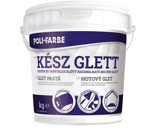 Poli-Farbe kész glett 5 kg