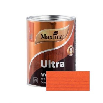 Maxima "Ultra" oldószeres vastaglazúr 0,75L vörösberkenyefa