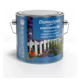 Dunaplast kerítésfesték 600 sötétzöld 2,5 L
