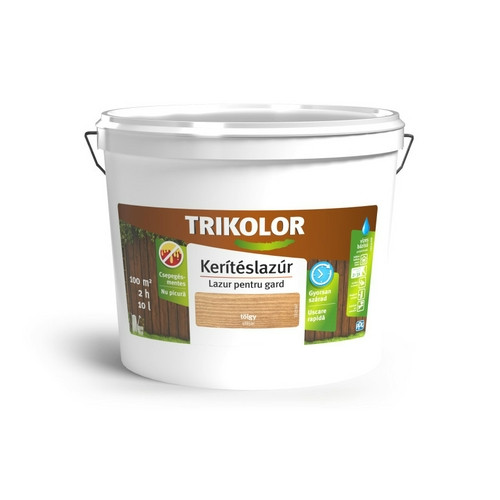Trikolor kerítéslazúr tölgy 10 L