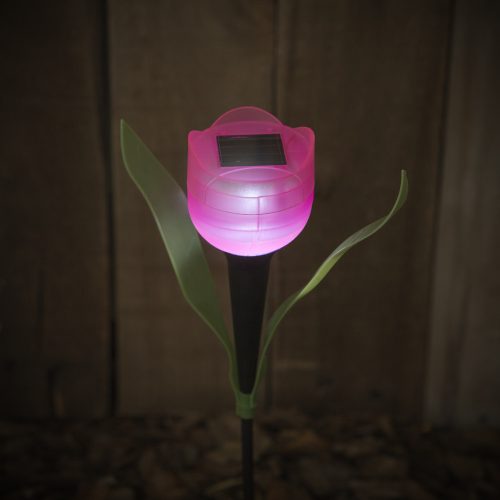 Garden of Eden LED-es szolárlámpa 30 cm, tulipán