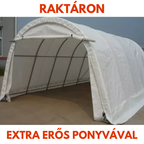 Raktár/Garázs sátor 3,66x6,1x2,44 