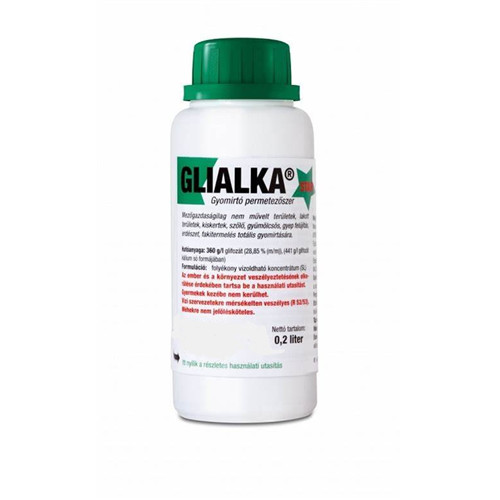 Glialka Plusz gyomírtó permetezőszer 200 ml 