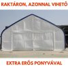 Raktársátor 13 m x 13 m x 7,5m