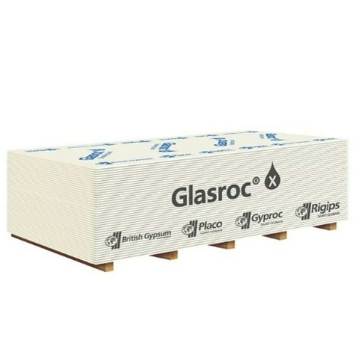 Gipszkarton kültéri GLASROC X 12.5x1200x2000mm