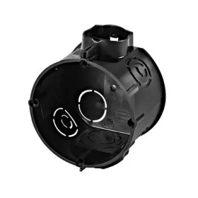 Sorolható süllyesztett doboz 60 mm fekete