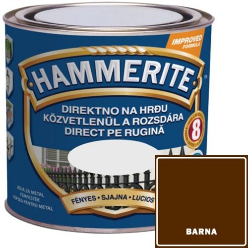 Hammerite max magasfényű barna 0,75 L