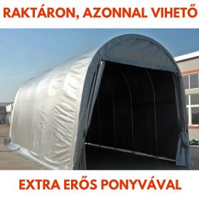 Raktársátor Félkör alakú 4,3mx9,2mx4,3m