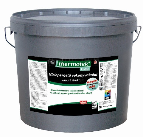 Thermotek kolor kapart vakolat L 1,5mm 25kg