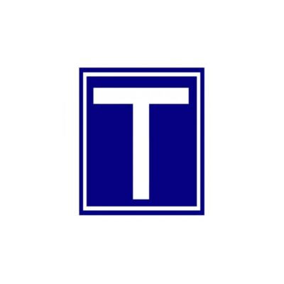 Tanuló vezető " T " betű mágnes kék
