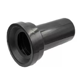 STY-745-6 WC bekötő fekete 90-es 220 mm