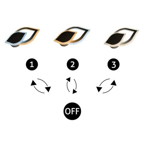 Avide Fali Design Oyster Levy mini 3 kapcsolási mód 24W