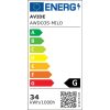 Avide Fali Design Oyster Milo mini 3 kapcsolási mód