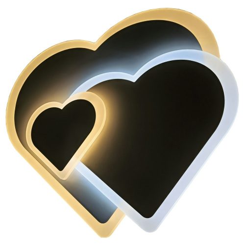 Avide Design mennyezeti lámpa Coeur 55W (27.5+27.5) RF távirányítóval