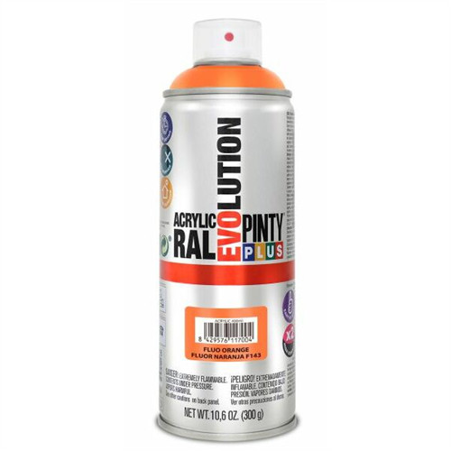 Pinty Plus Evo akril Fluor F143 (Narancs) 400 ml