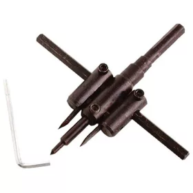   Extol Craft körkivágó gipszkartonhoz, 2db 30-120 mm, állítható acélkéssel