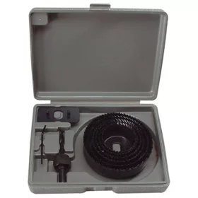   Extol Craft körkivágó készlet fához 8 db-os, mélység: 25 mm, 65-130 mm