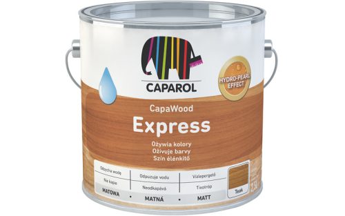 Capawood Express vékonylazúr Clear 0,75L