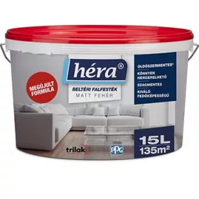   Héra új MATT pirostetős beltéri falfesték 15l    24db/raklap
