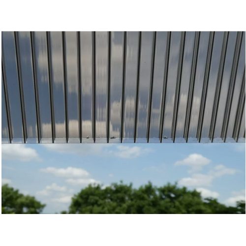 Polikarbonát 5000*2100 10 mm bronz üregkamrás  