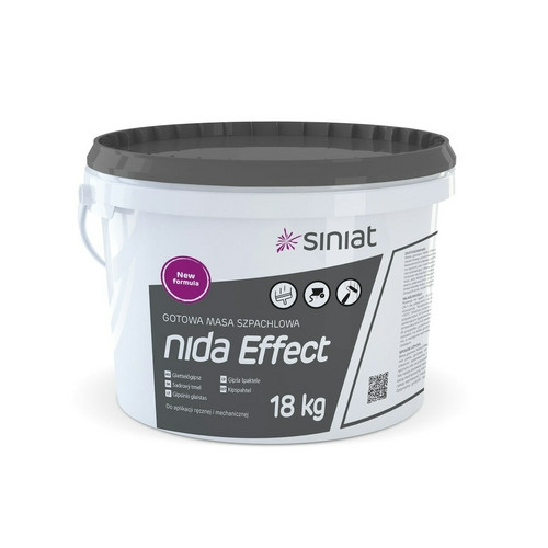 Kész glett gipsz NIDA efekt 5kg 