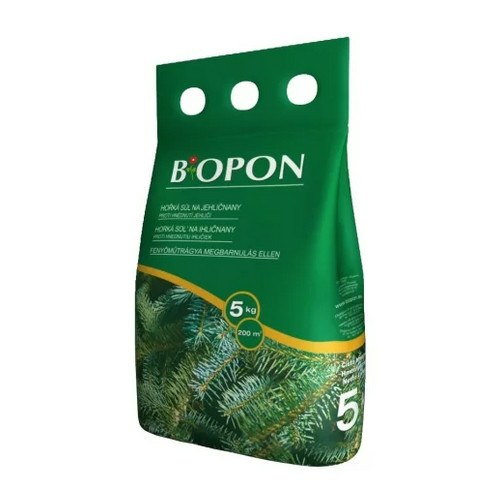 Bros-Biopon növénytáp gran. fenyőtáp megbarnulás ellen 5kg