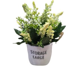 Művirágok kaspóban