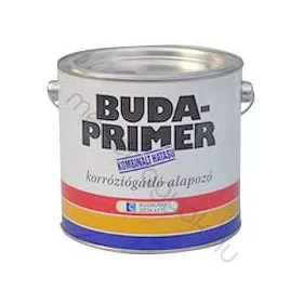 Budaprimer korróziógátló alapozó fekete 2,5 l