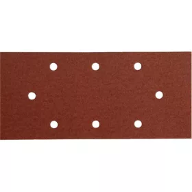   Extol Premium csiszolópapír, lyukas készlet 10 db-os, 93x190 mm, P40, 8 lyukkal, tépőzáras