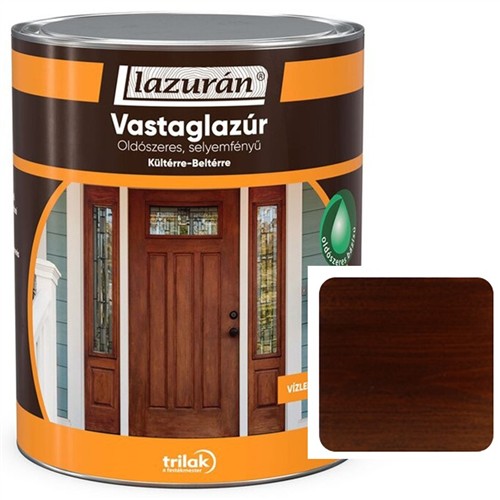Lazurán Selyemfényű vastaglazúr paliszander 0,75 L