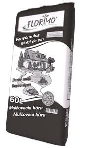Florimo fenyőmulcs luc 0-4 cm 60L  48zsák/#