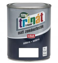 Trinát matt zománcfesték 100 fehér 1 L