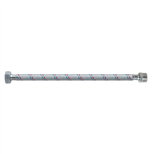 Flexibilis cső vízre 1/2"-1/2" KB, 20 cm