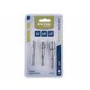 Extol Craft dugókulcs adapter készlet 3 db-os, 1/4"-3/8"-1/2", befogás: 1/4" hatszög