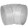 Awenta PVC könyök 100/45°