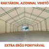 Raktársátor Ház formájú 10x24,4x5,2
