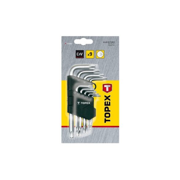 Torx kulcskészlet 9 részes T10-50 
