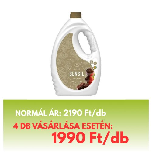 Sensil mosógél - Choco-Berry 2in1 4 L
