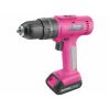 Extol Lady akkumulátoros ütvefúró, 12V, Li-ion, 1 db 2000 mAh akkumulátor+szerszámkészlet