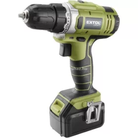   Extol Craft akkumulátoros fúrócsavarozó 20,5V, Li-ion, 2 db 1500 mAh akkumulátorral, kofferban