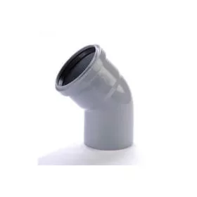 PVC KAB könyök 40/45°