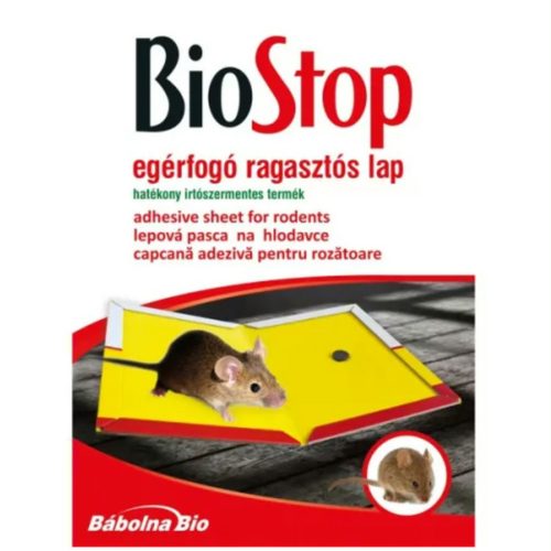 BioStop egérfogó ragasztós lap