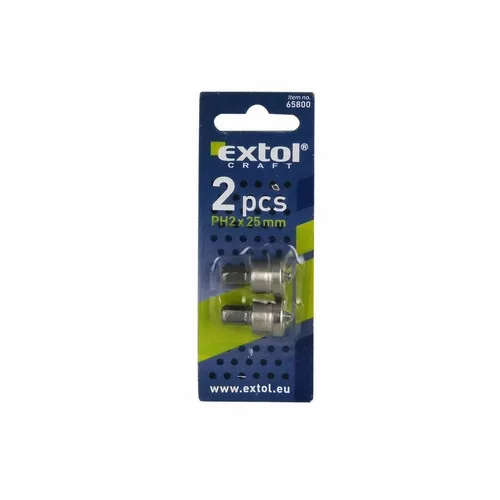 Extol Craft bit készlet gipszkartonhoz, 2db, PH2x25 mm