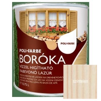 Boróka vastaglazúr színtelen 0,75 L