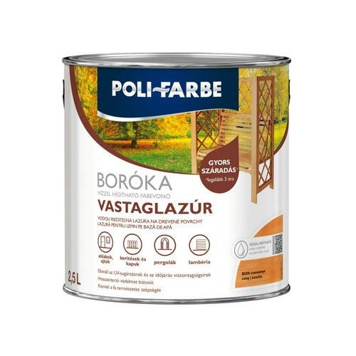 Boróka vastaglazúr cseresznye 2,5 L
